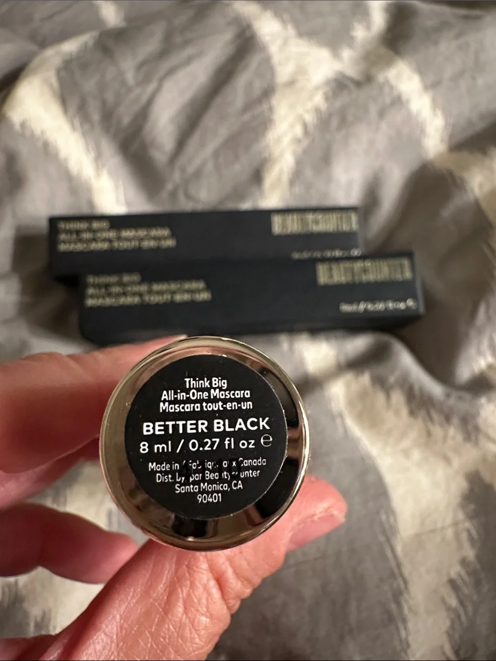 NIB Beautycounter Think Big Better Black Mascara —  $36 MSRP - you get two!!